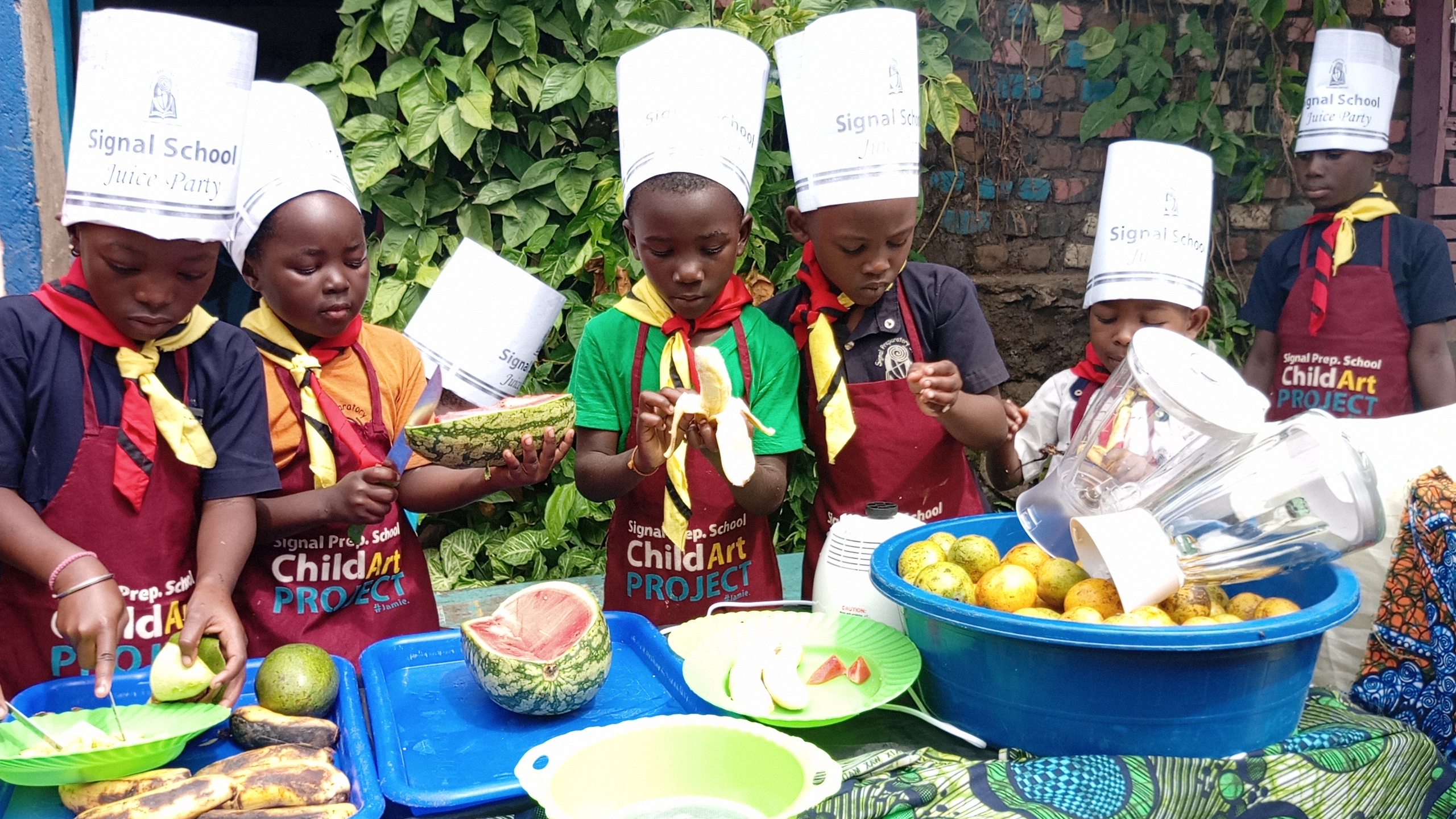 Children Engaging in Activities